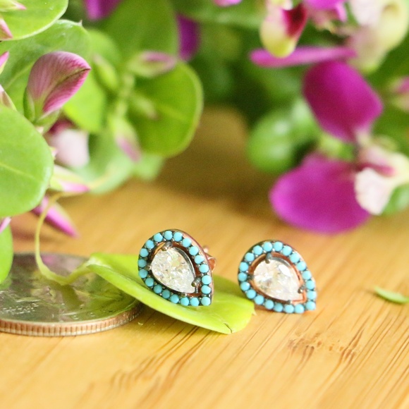 925 Sterling Silver nano turquoise - Picture 6 of 8